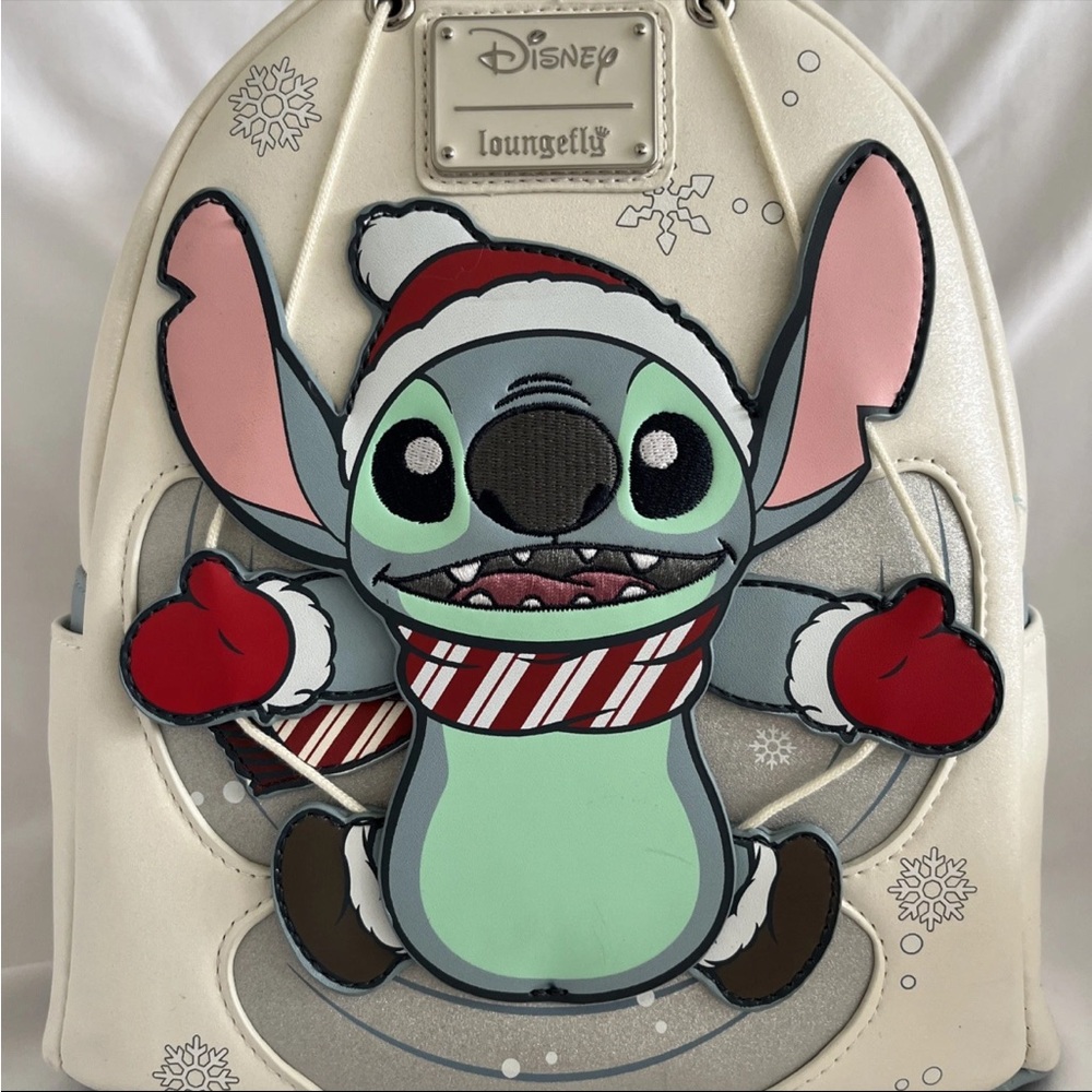 Disney Loungefly Stitch Backpack and Wallet Set - Picture 2 of 8